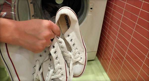 Стирка кроссовок в стиральной машине